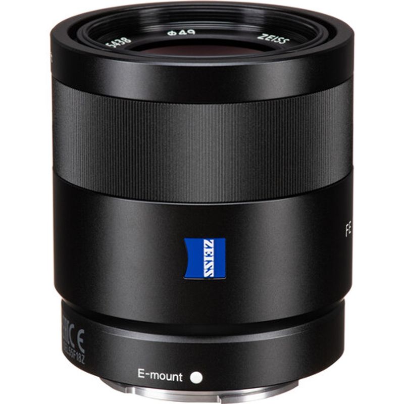 SONY - Sony Sonnar T* FE 55mm f/1.8 ZA Lente - Negro