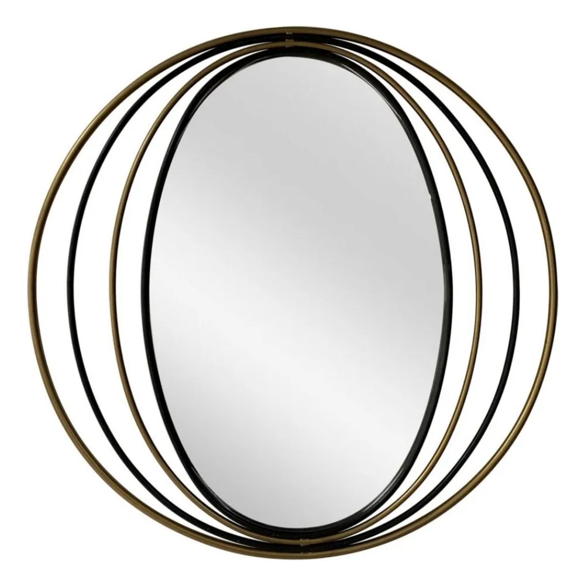 GENERICO - Espejo oval kiruna 82 cm x 85 cm