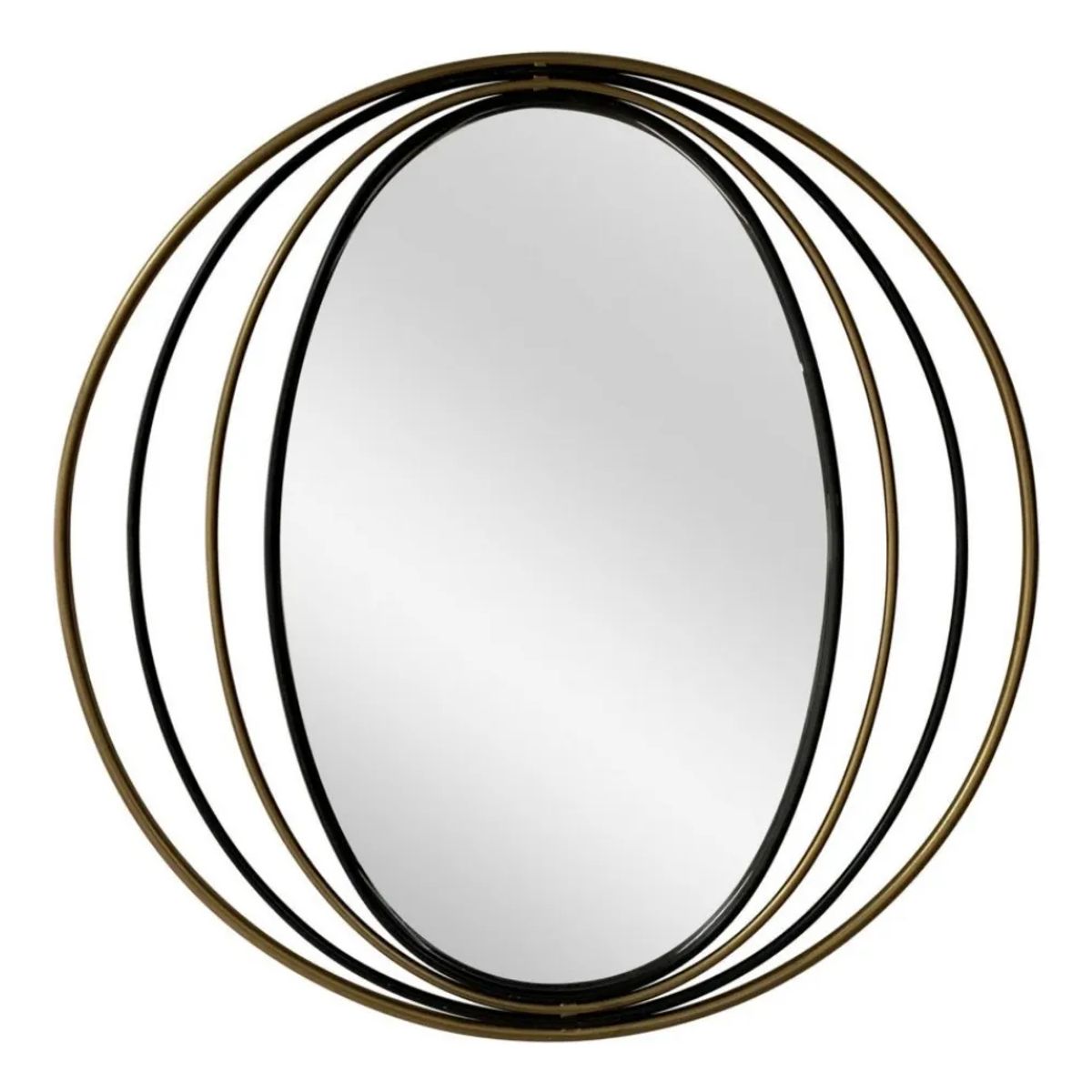 GENERICO - Espejo oval kiruna 82 cm x 85 cm