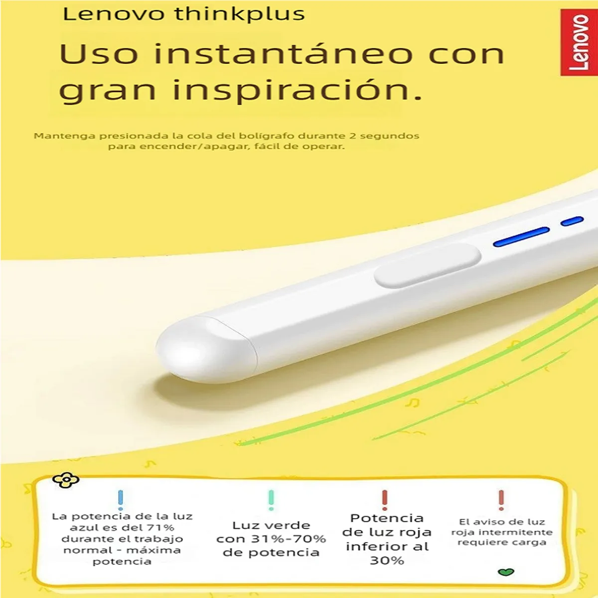 LENOVO - Tablet Lenovo M11 8GB+128GB WiFi y Bolígrafo táctil y Funda protectora