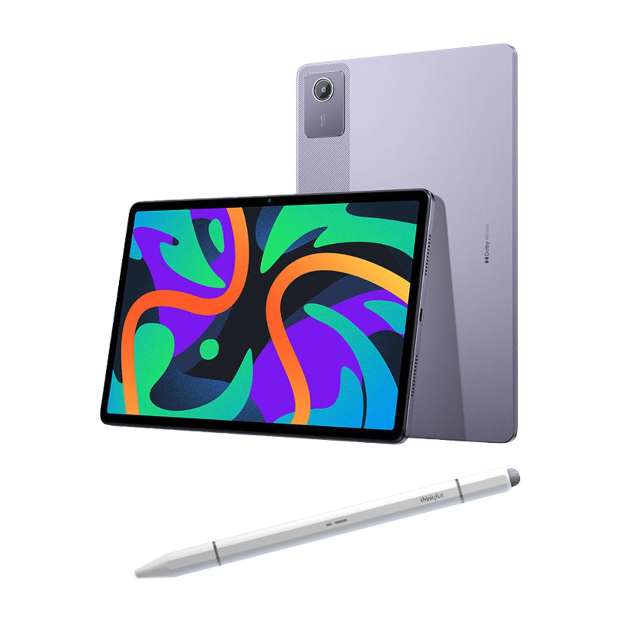 LENOVO - Tablet Lenovo Pad 2024 8GB+128GB WiFi  Púrpura y Lápiz