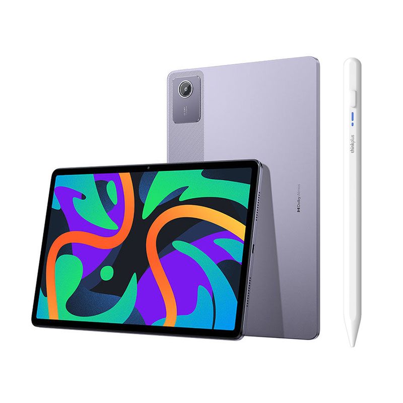 LENOVO - Tablet Lenovo Pad 2024 8GB+128GB WiFi  Púrpura y Bolígrafo táctil.