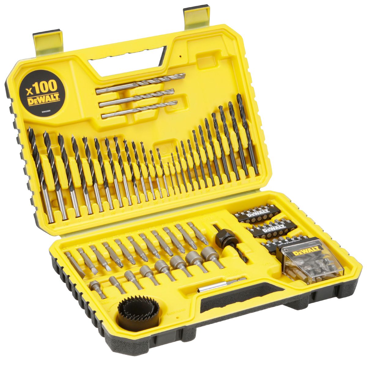 DEWALT - Set 100 Piezas Taladrar y Atornillar DEWALT DT71563-QZ