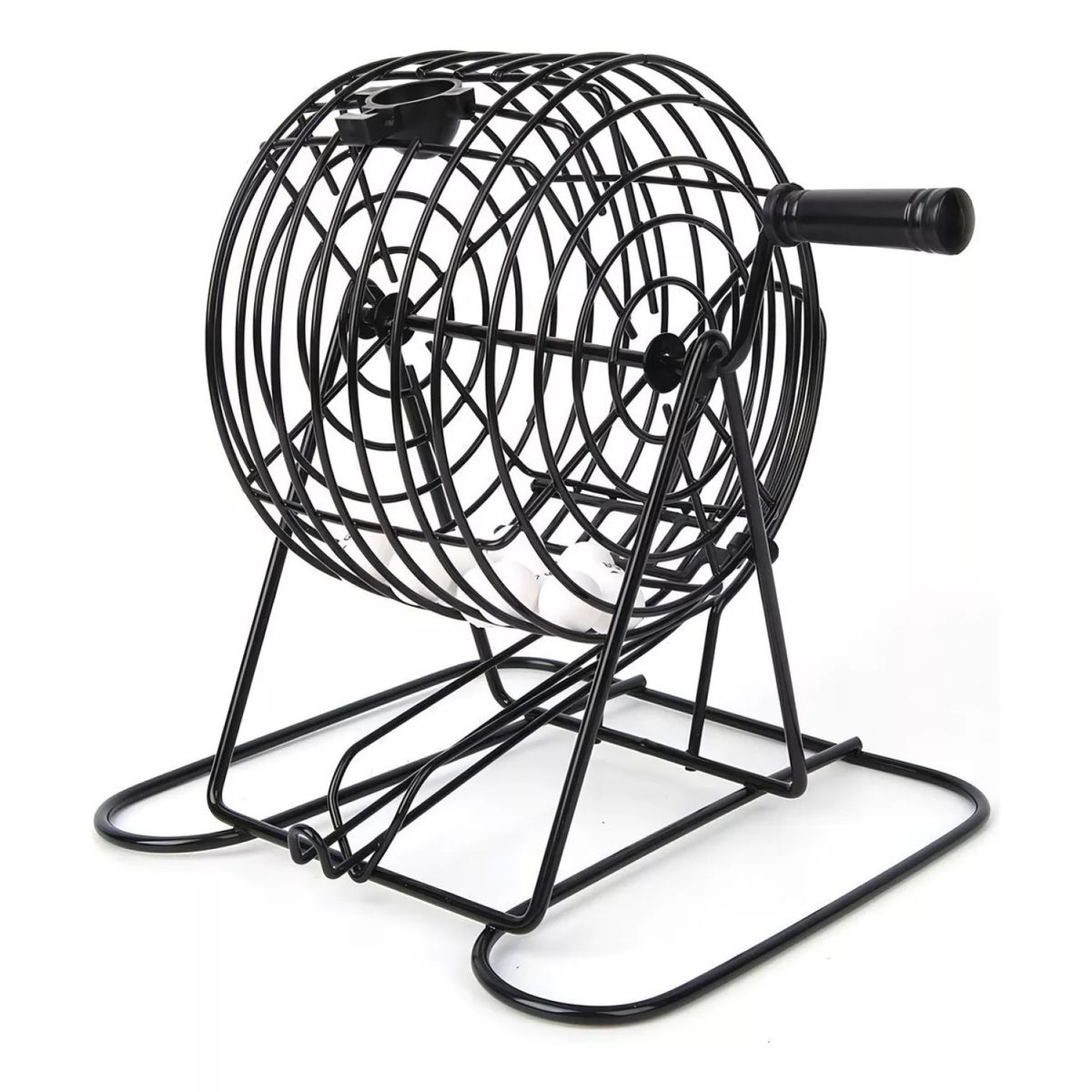 OEM - Juego de Bingo Profesional con Tómbola Metálica 56628