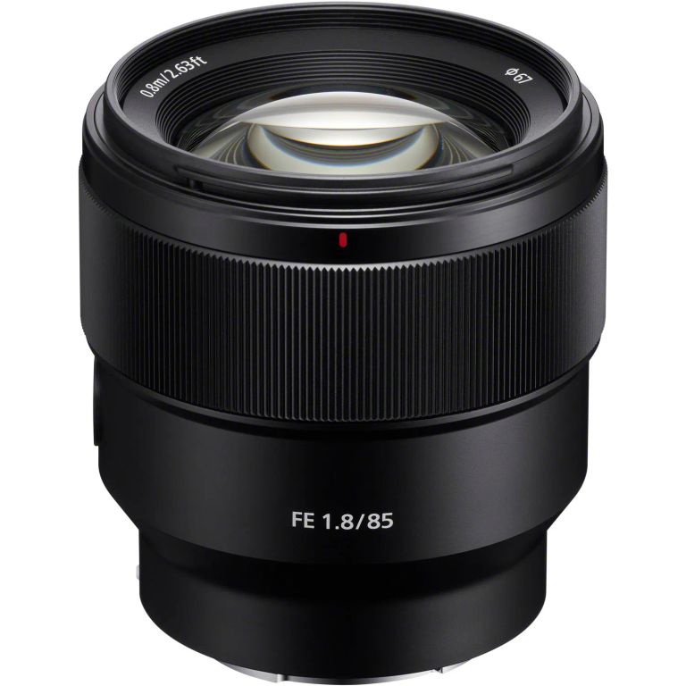 FE 85mm f1.8 Lente - Negro