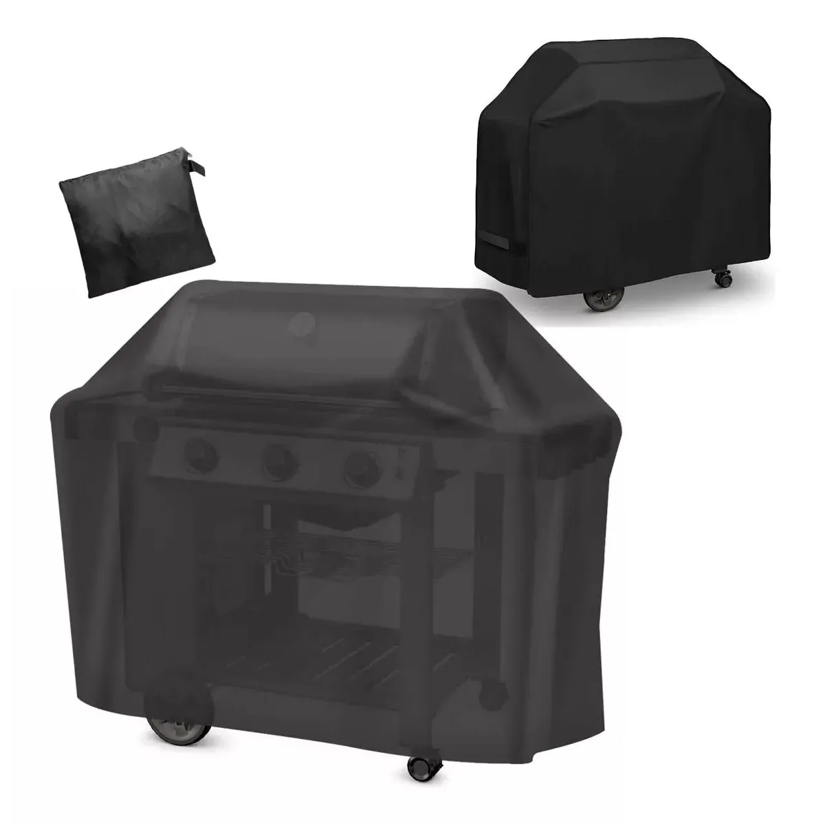 KUANGYE - Funda Cubre Parrilla Protector Impermeable Para Exterior