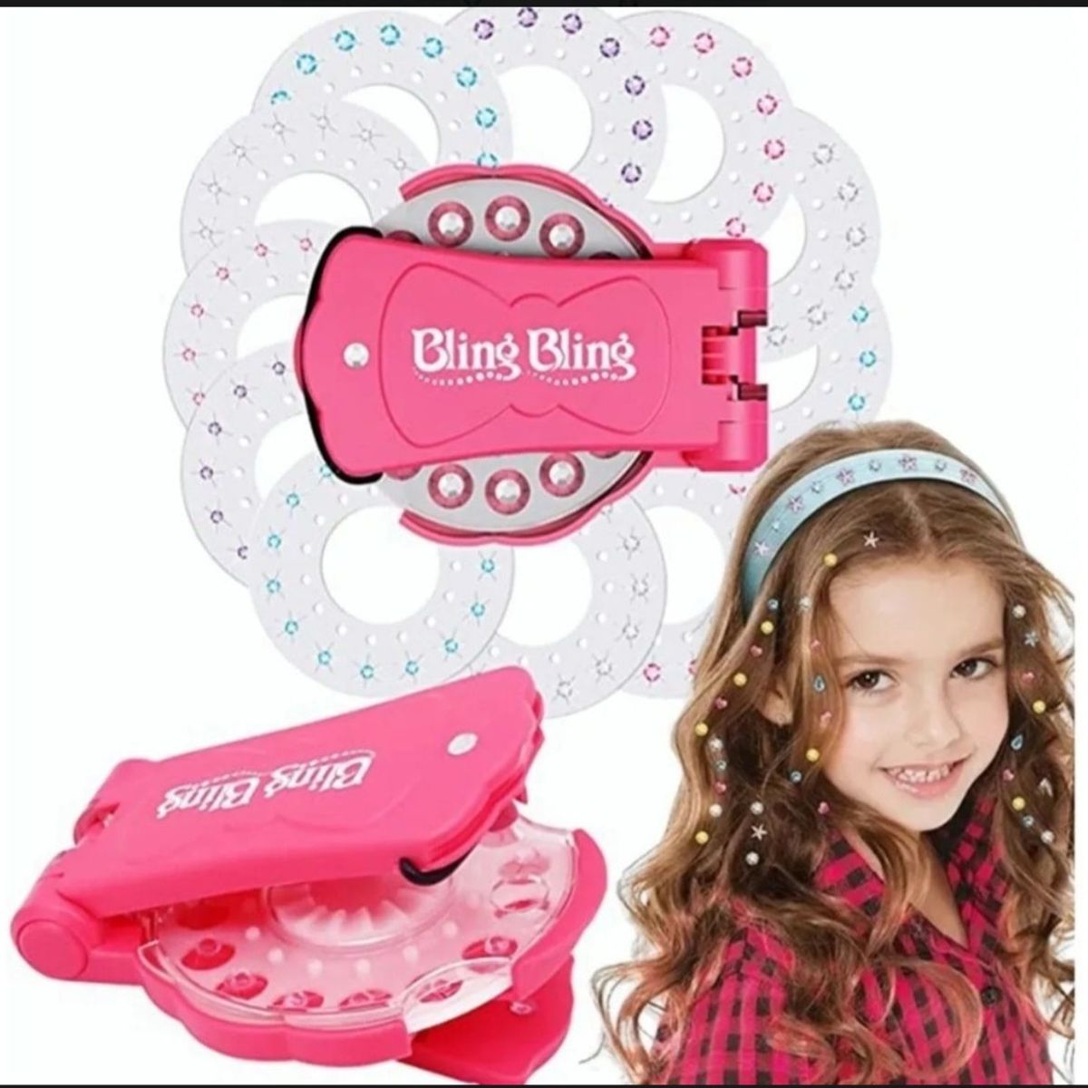 GENERICO - Set Diamantes Peinado Para Niñas 180 Pcs Decora Brilla