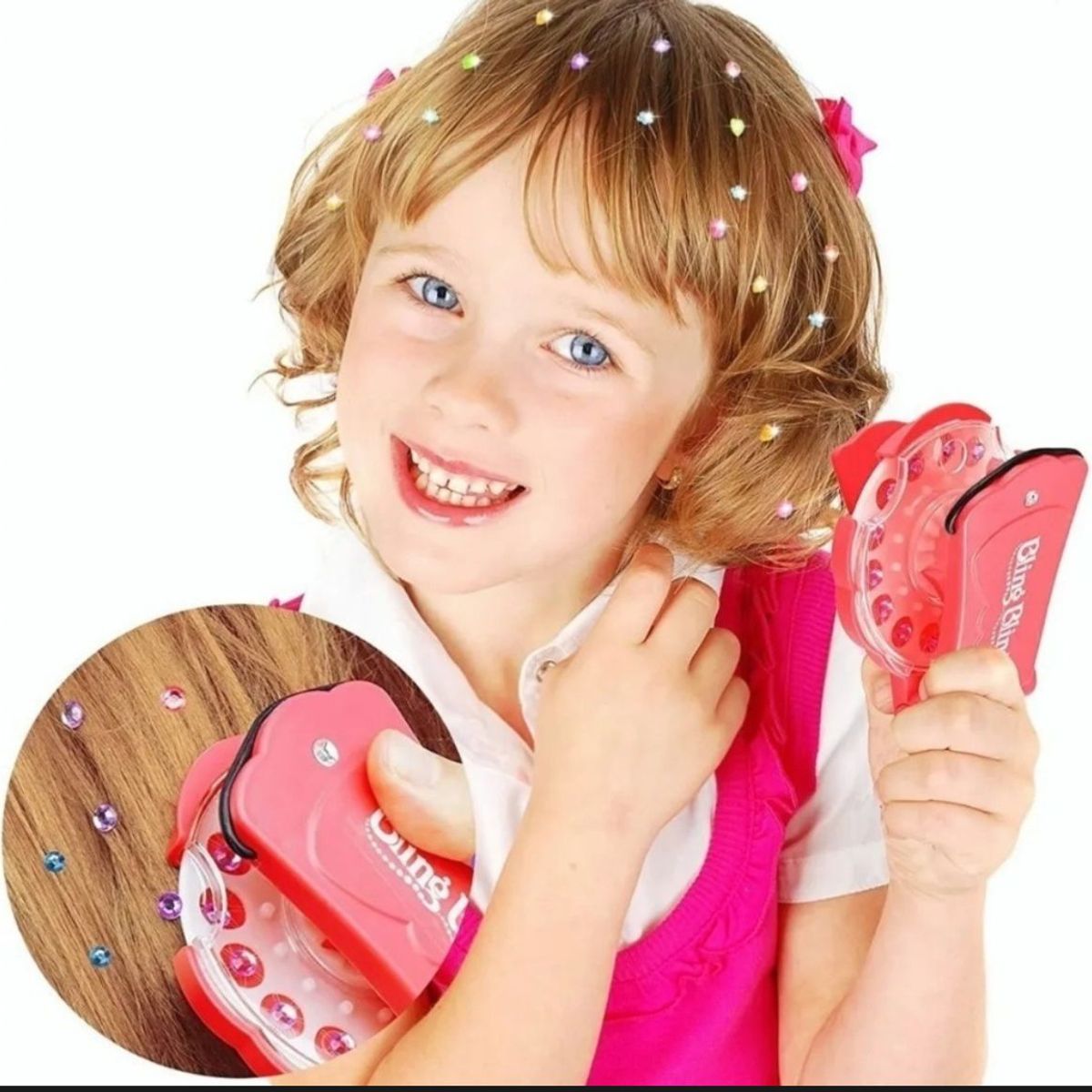 GENERICO - Set Diamantes Peinado Para Niñas 180 Pcs Decora Brilla