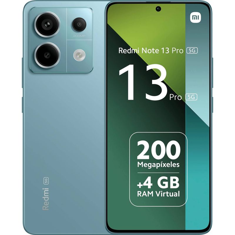 XIAOMI - Xiaomi Redmi Note 13 Pro 5G + 4G LTE 128Gb + 8Gb Ocean Teal NEW