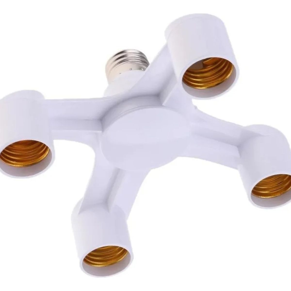 GENERICO - Lampara Soquete para 4 ampolletas E27