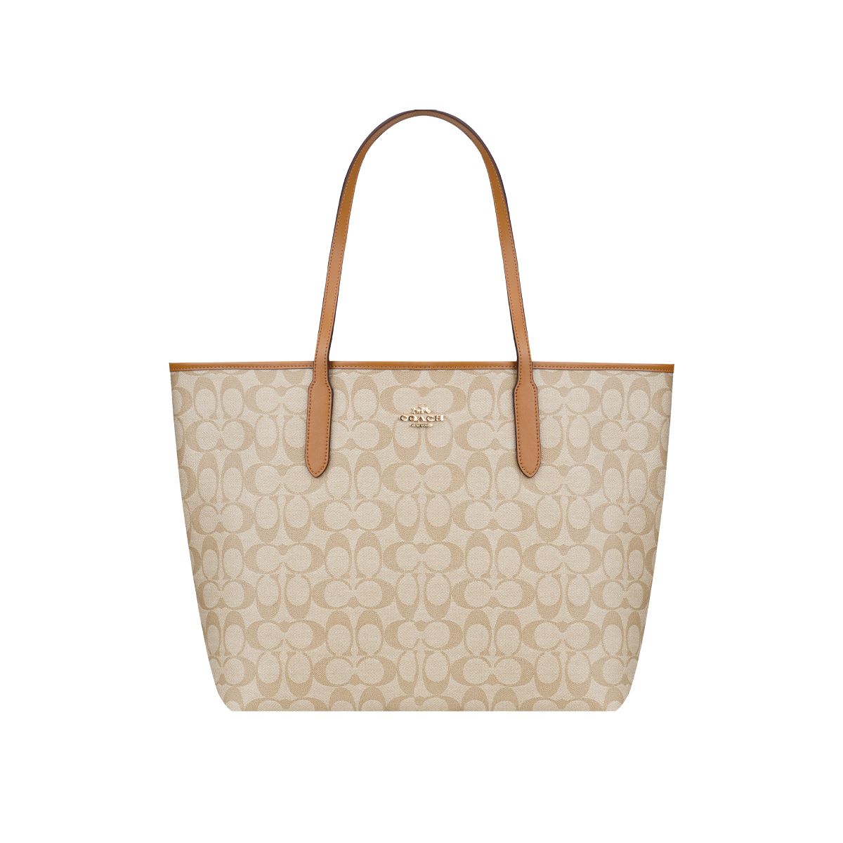 COACH - COACH City Tote Bolso en lona de firma 5696