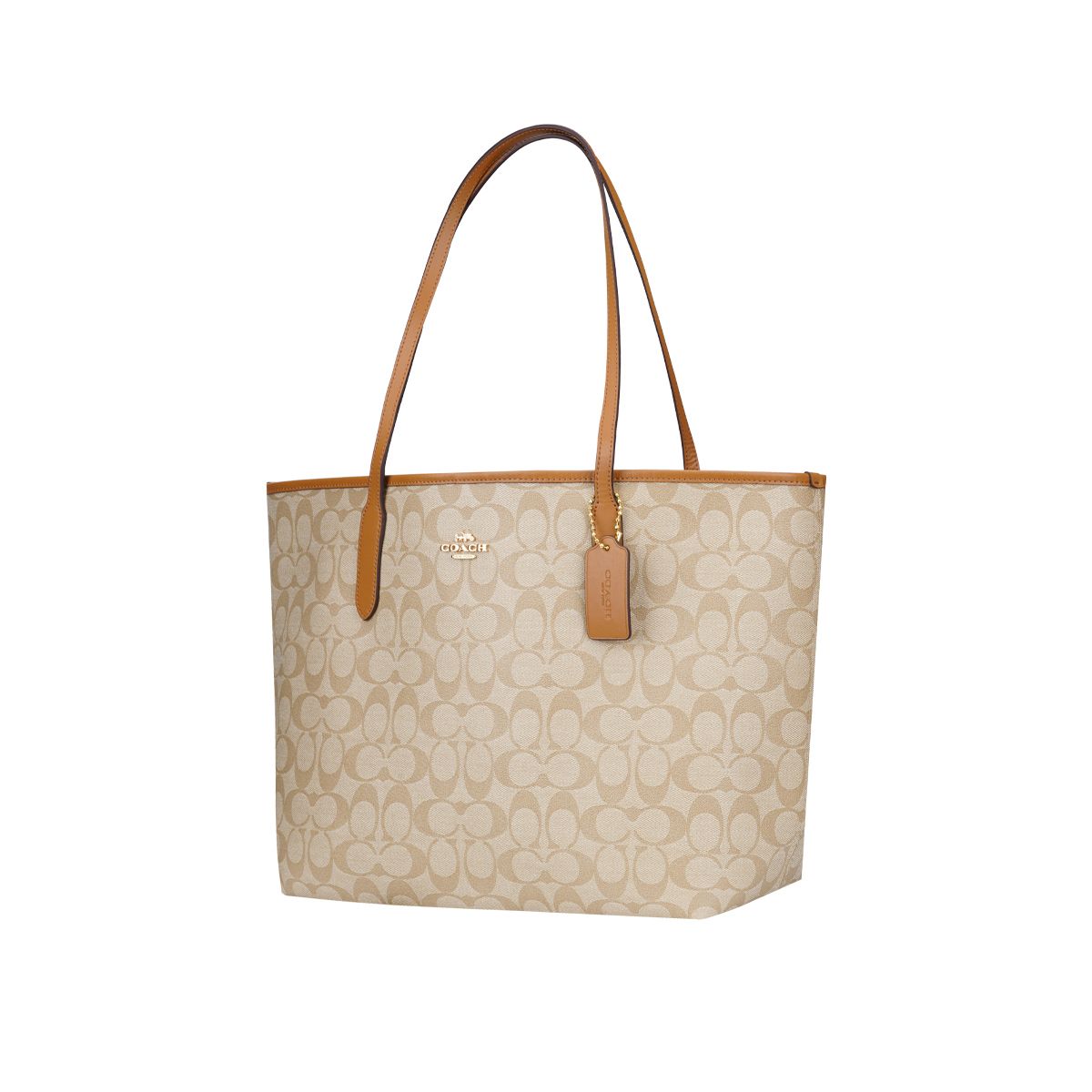COACH - COACH City Tote Bolso en lona de firma 5696