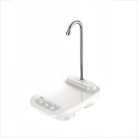 Dispensador Bomba Agua Electrico Con Base Recargable