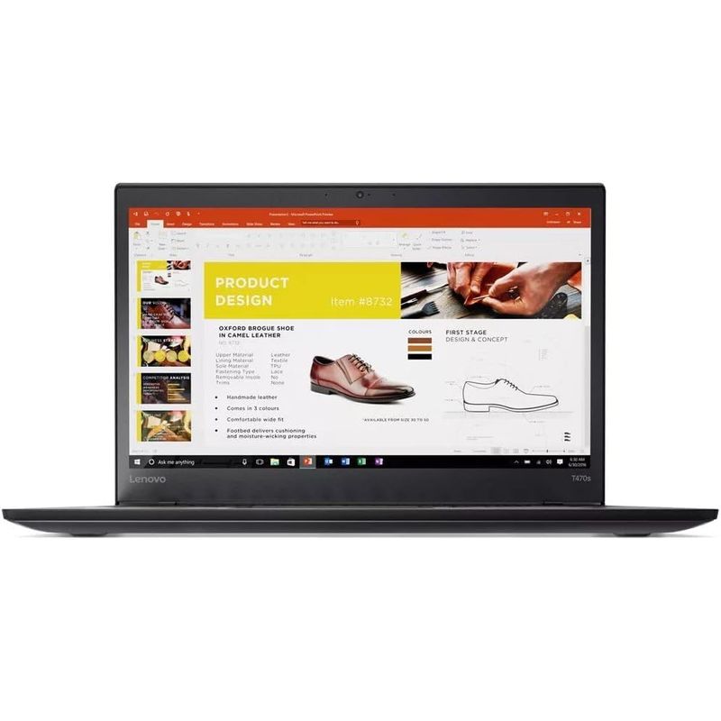 LENOVO - Lenovo Thinkpad T470s 2017 i5-6300U 8GB+256GB Reacondicionado