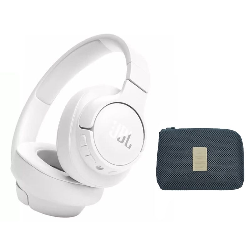 JBL - Audífonos Bluetooth Tune 720BT Blanco Y Estuche