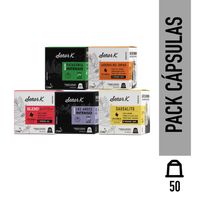 Pack 50 Cápsulas Café Espresso Favoritos Café