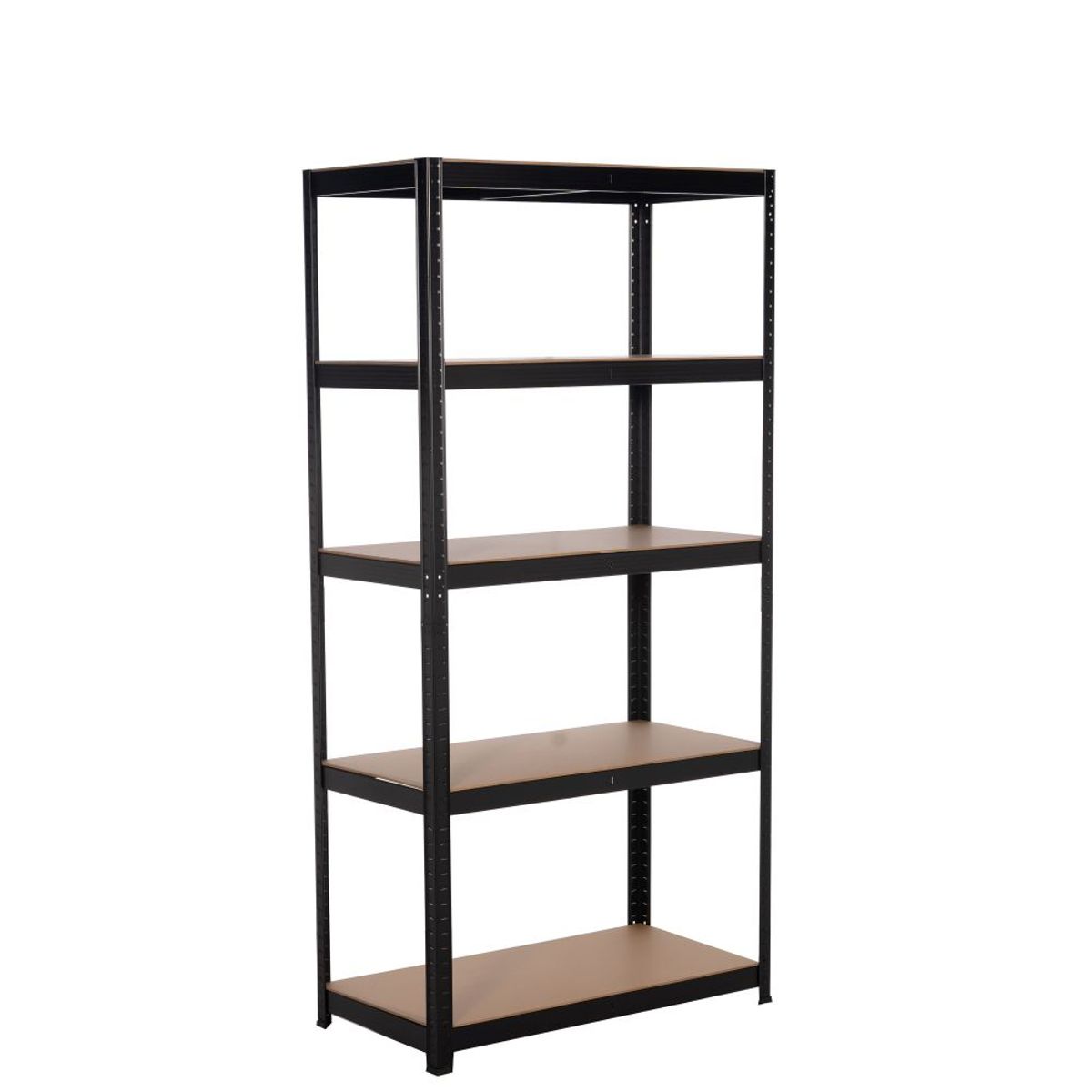 YARDAS - Estante Metálico Asia Negro 5 Repisas 150*70*30