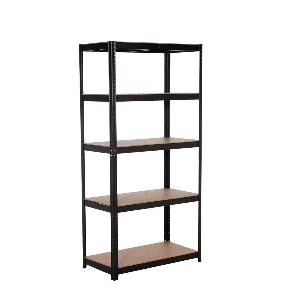 YARDAS - Estante Metálico Asia Negro 5 Repisas 150*70*30