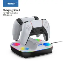 VDVO - Estación de Carga Rápida Dual con Corte Automático para Mandos PS5
