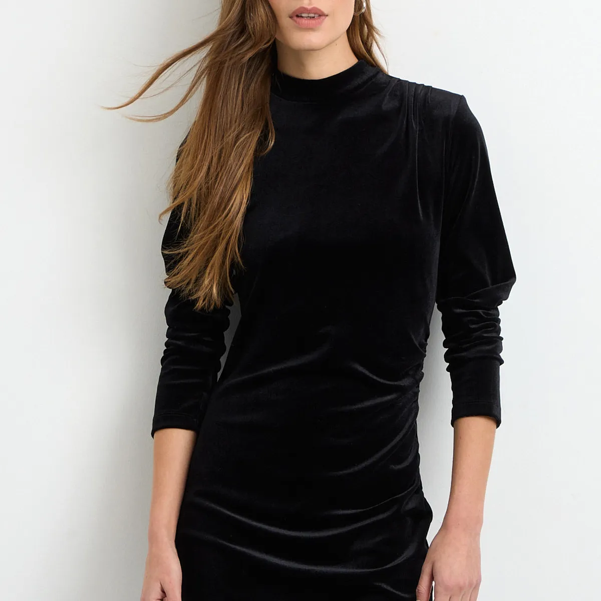 IO - Vestido Corto Negro Mujer Io