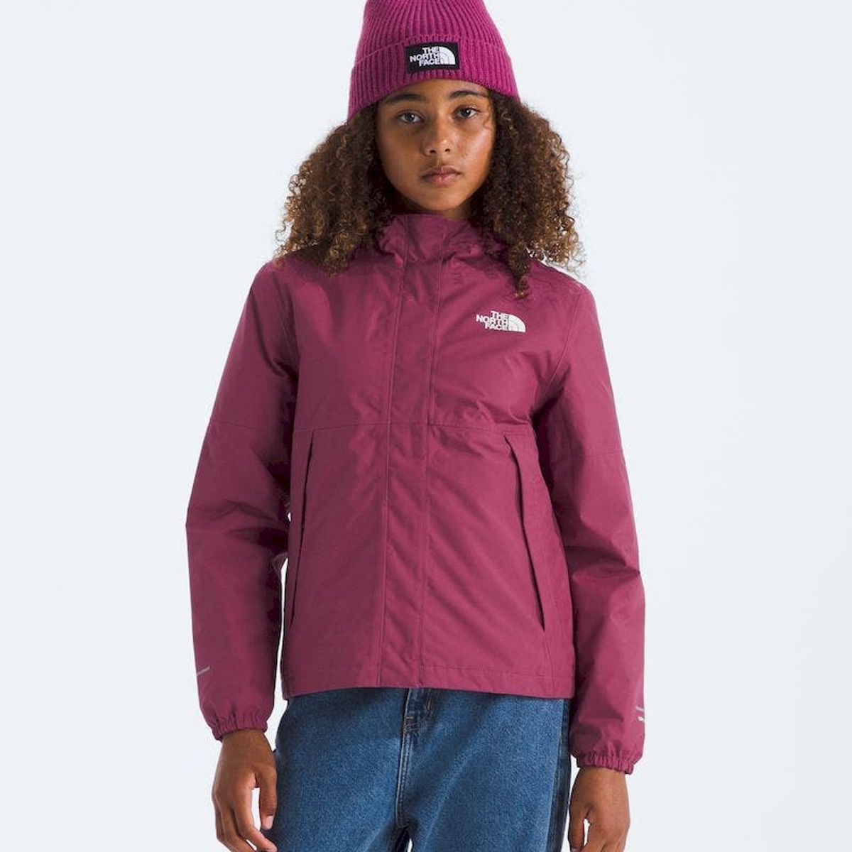 THE NORTH FACE - Chaqueta Impermeable Warm Antora Rain Violeta