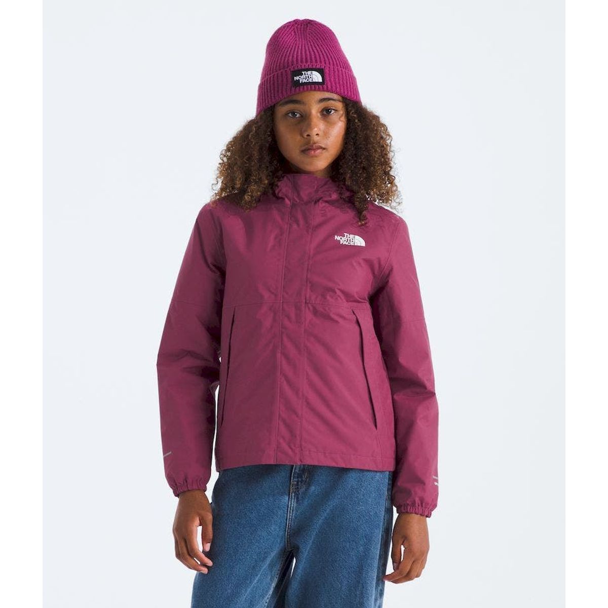 THE NORTH FACE - Chaqueta Impermeable Warm Antora Rain Violeta