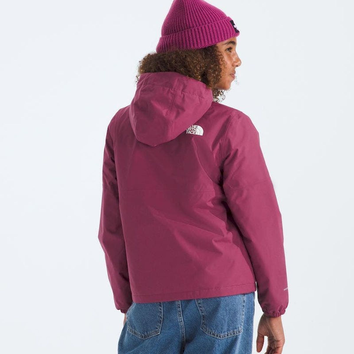 THE NORTH FACE - Chaqueta Impermeable Warm Antora Rain Violeta