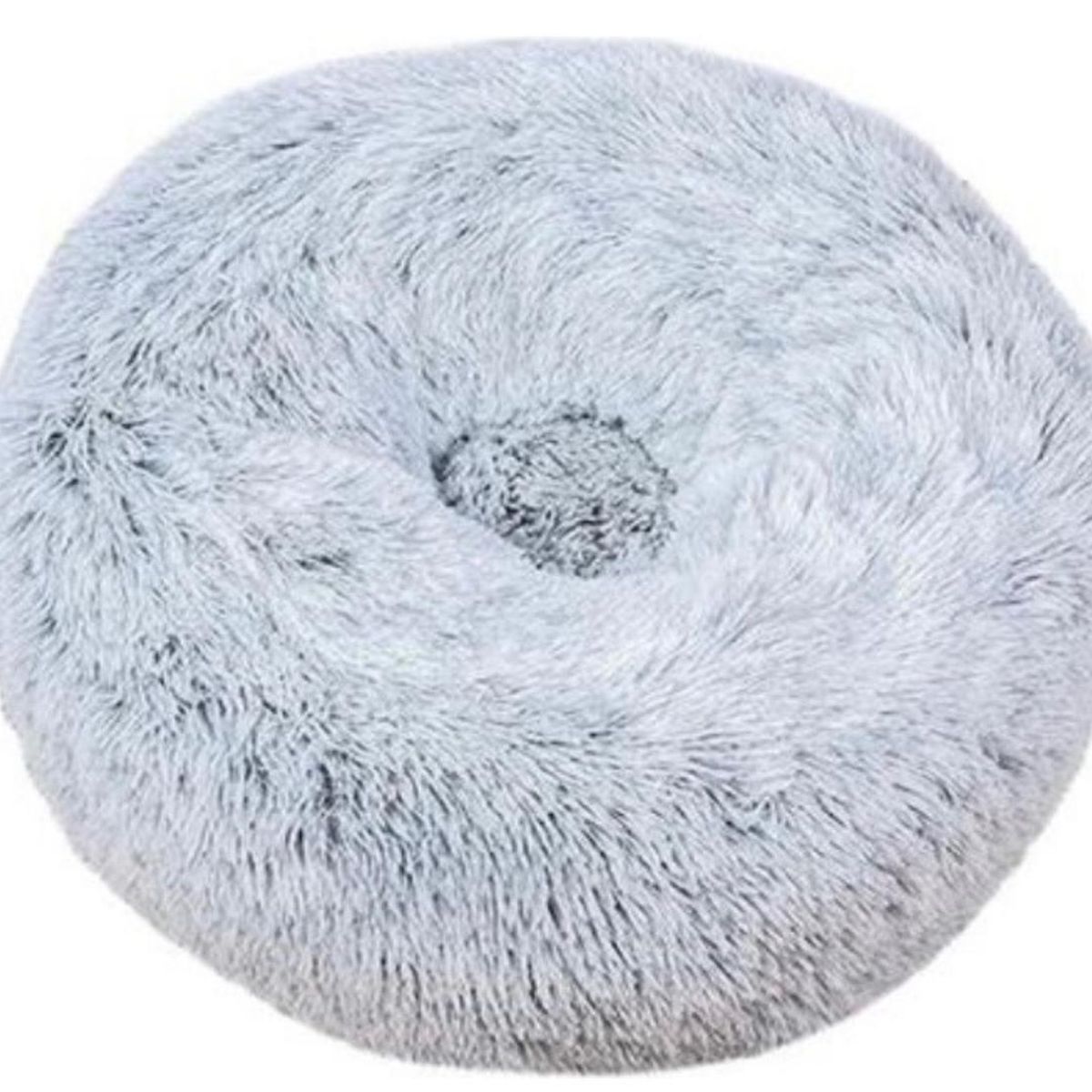 GENERICO - Cama De Felpa 50cm Para Mascotas Para Invierno Gris Claro