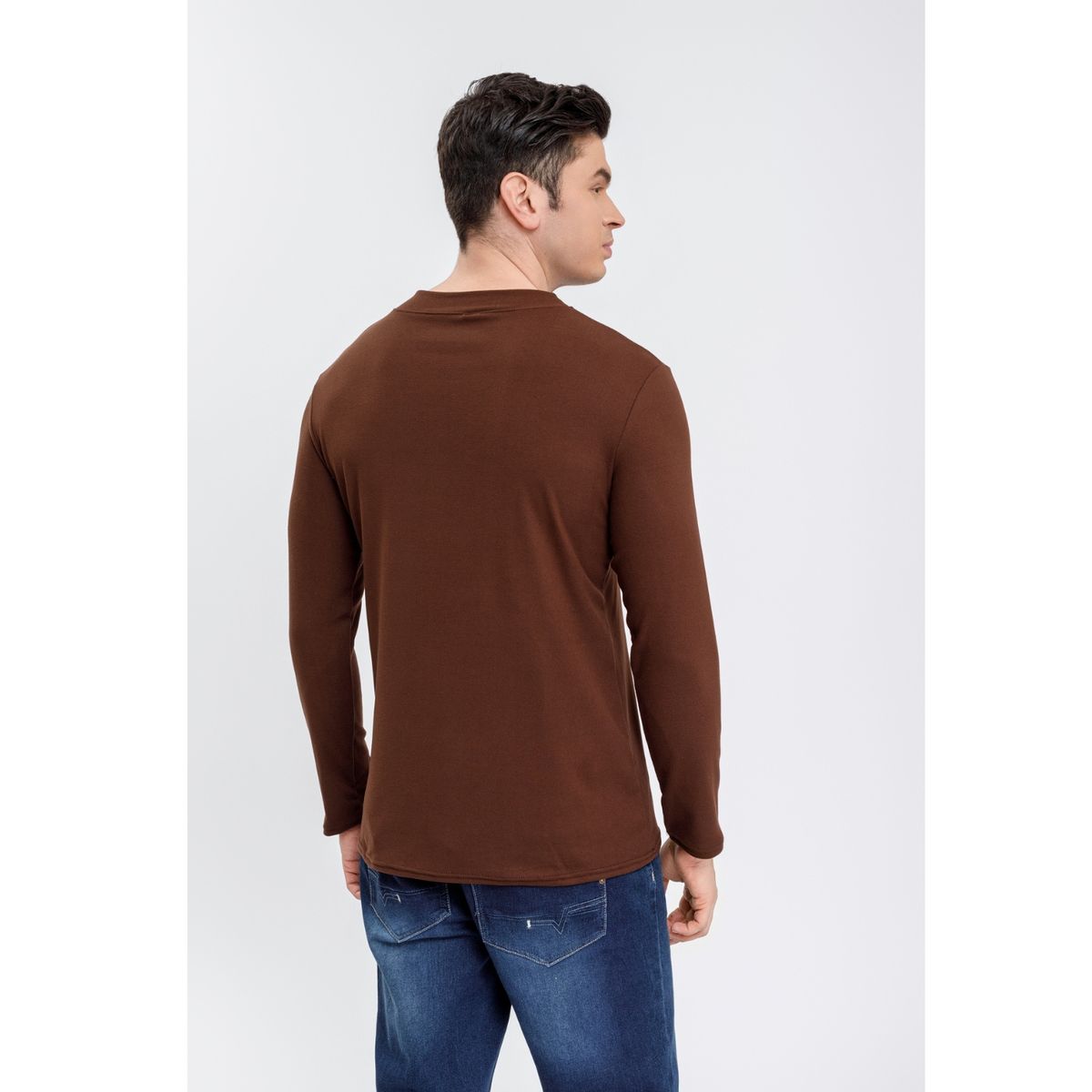 LIKE SHOP - Polera Beatle Hombre Térmica Frisada Manga Larga Invierno 2041