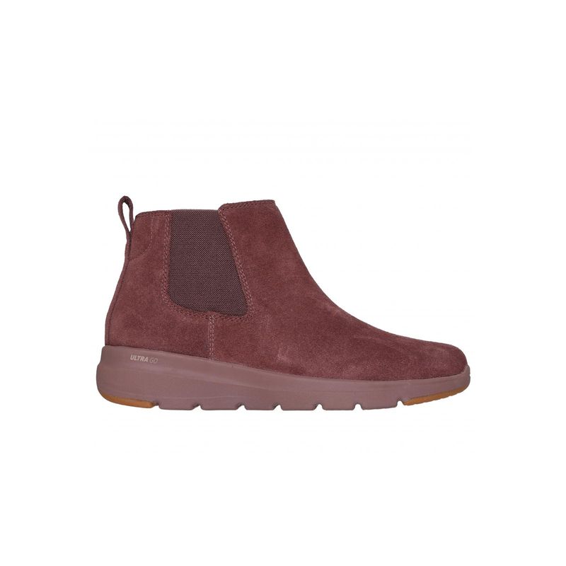 SKECHERS - Botín Mujer Glacial Ultra Burdeo Skechers