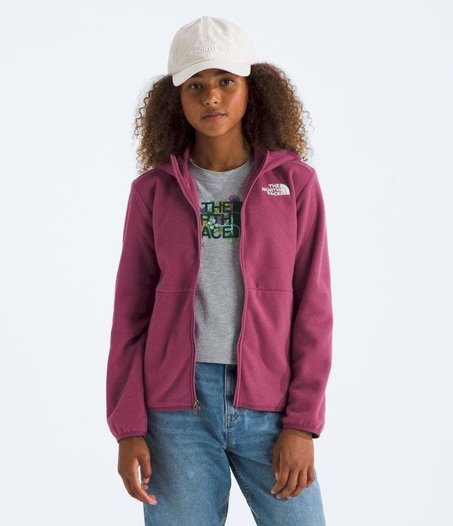 THE NORTH FACE Polar Teen Glacier Fz Hooded Niña - Violeta