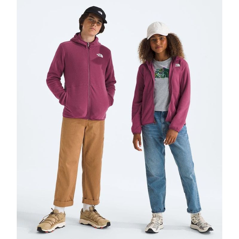 THE NORTH FACE - Polar Teen Glacier Fz Hooded Niña - Violeta