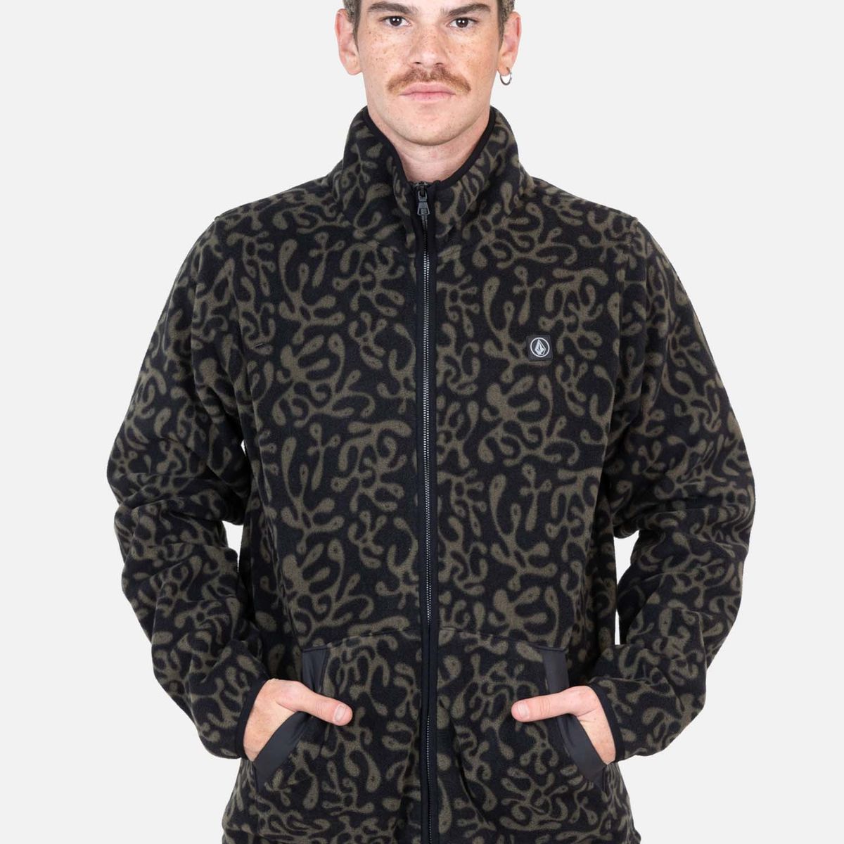 VOLCOM - Poleron Chill Multicolor Hombre Volcom - Multicolor