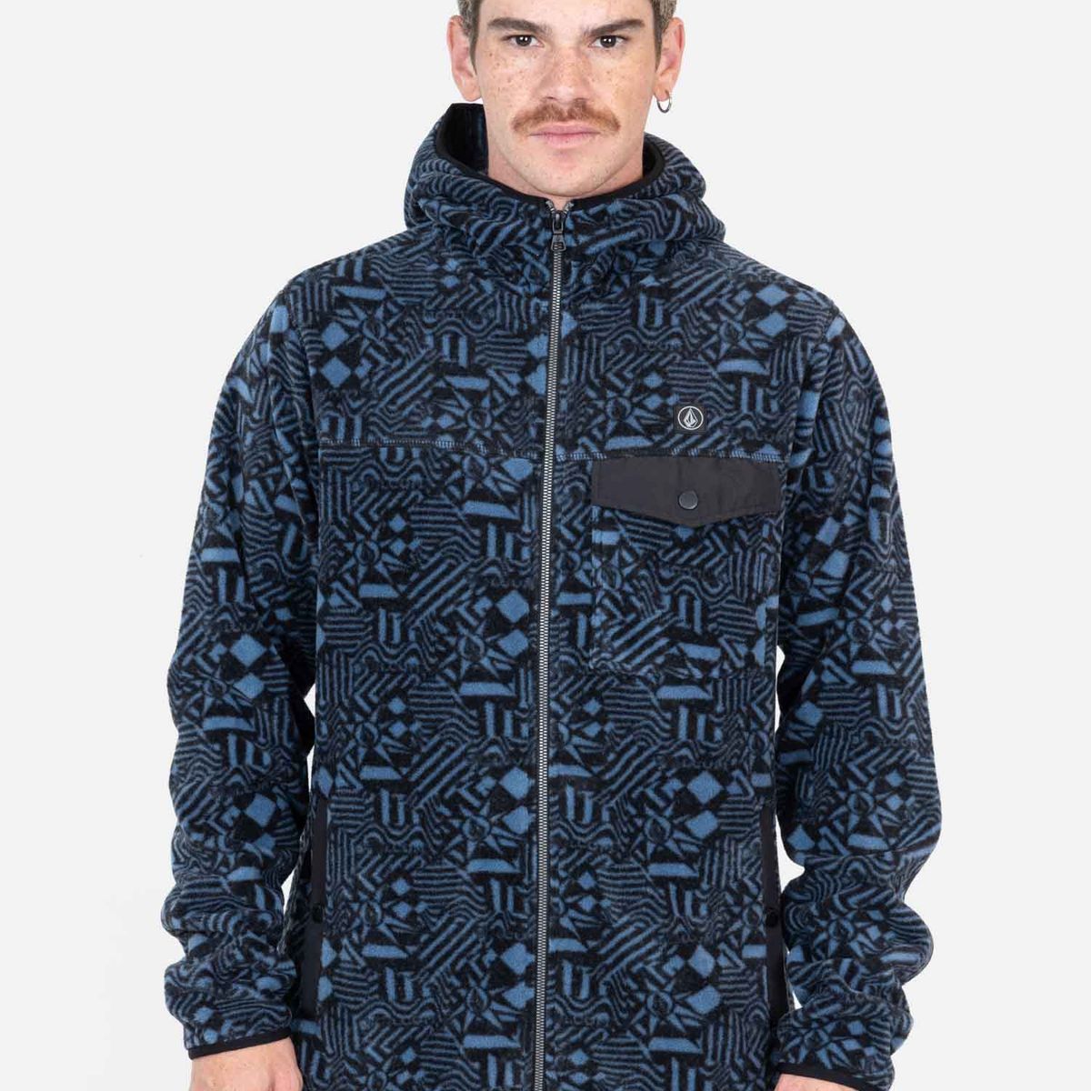 VOLCOM - Poleron Crave Multicolor Hombre Volcom - Multicolor