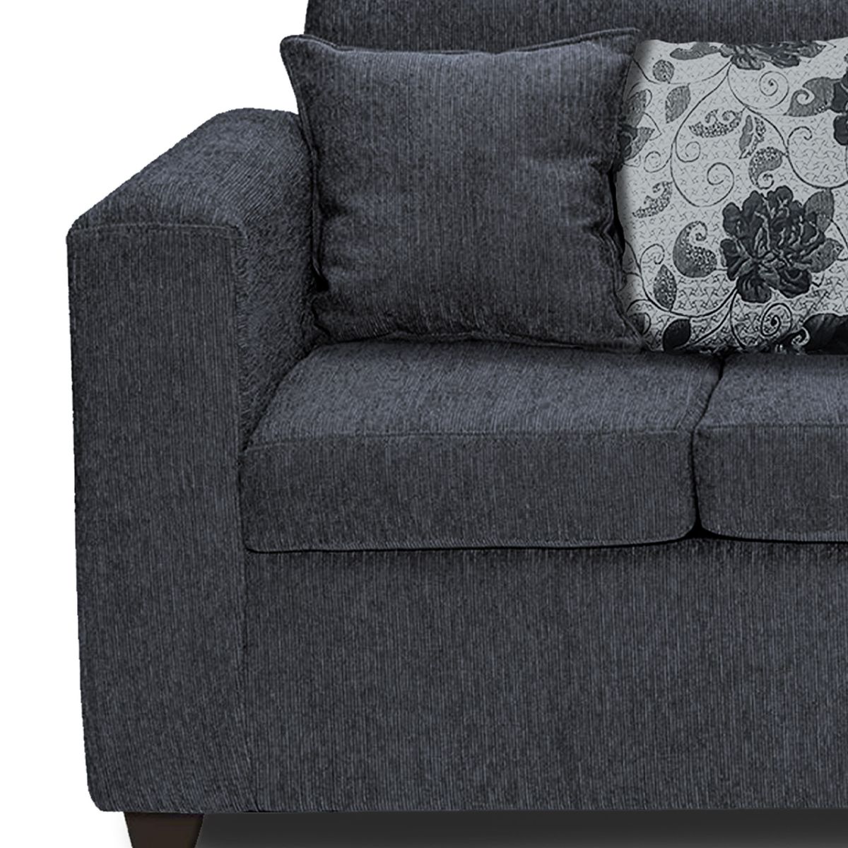 ADONIS LEUDH - Living 3+2+1 Ezeiza Chenille Marengo XL