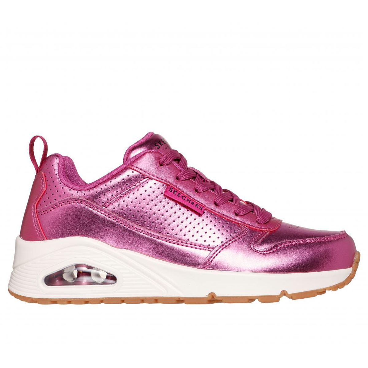 SKECHERS - Zapatilla Mujer Uno Metallixs Magenta Skechers