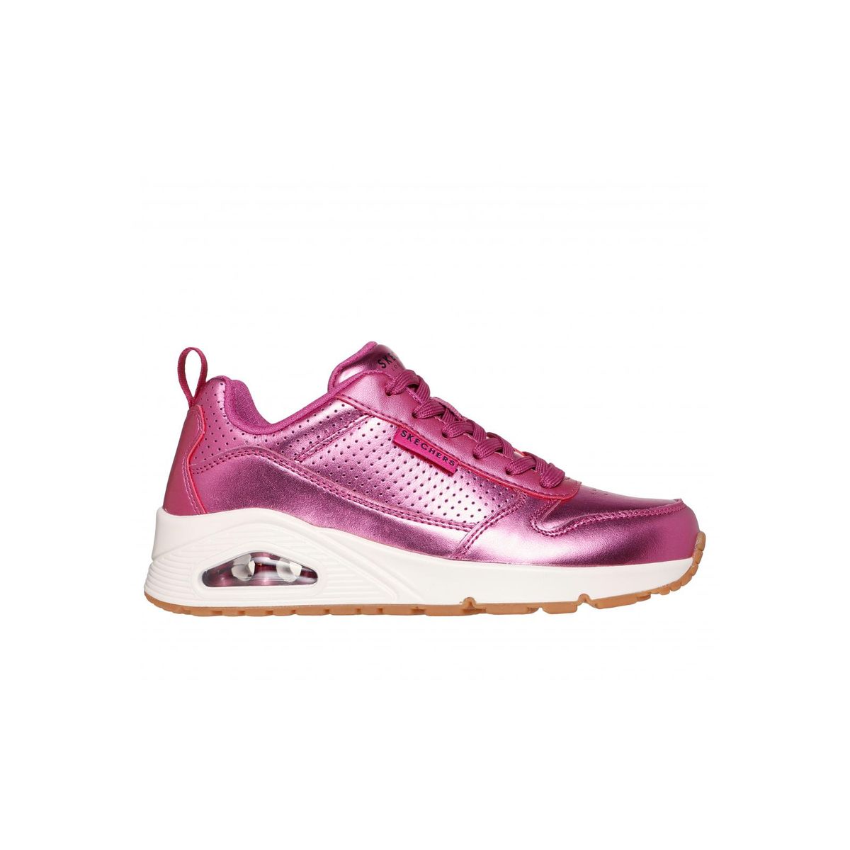 SKECHERS - Zapatilla Mujer Uno Metallixs Magenta Skechers