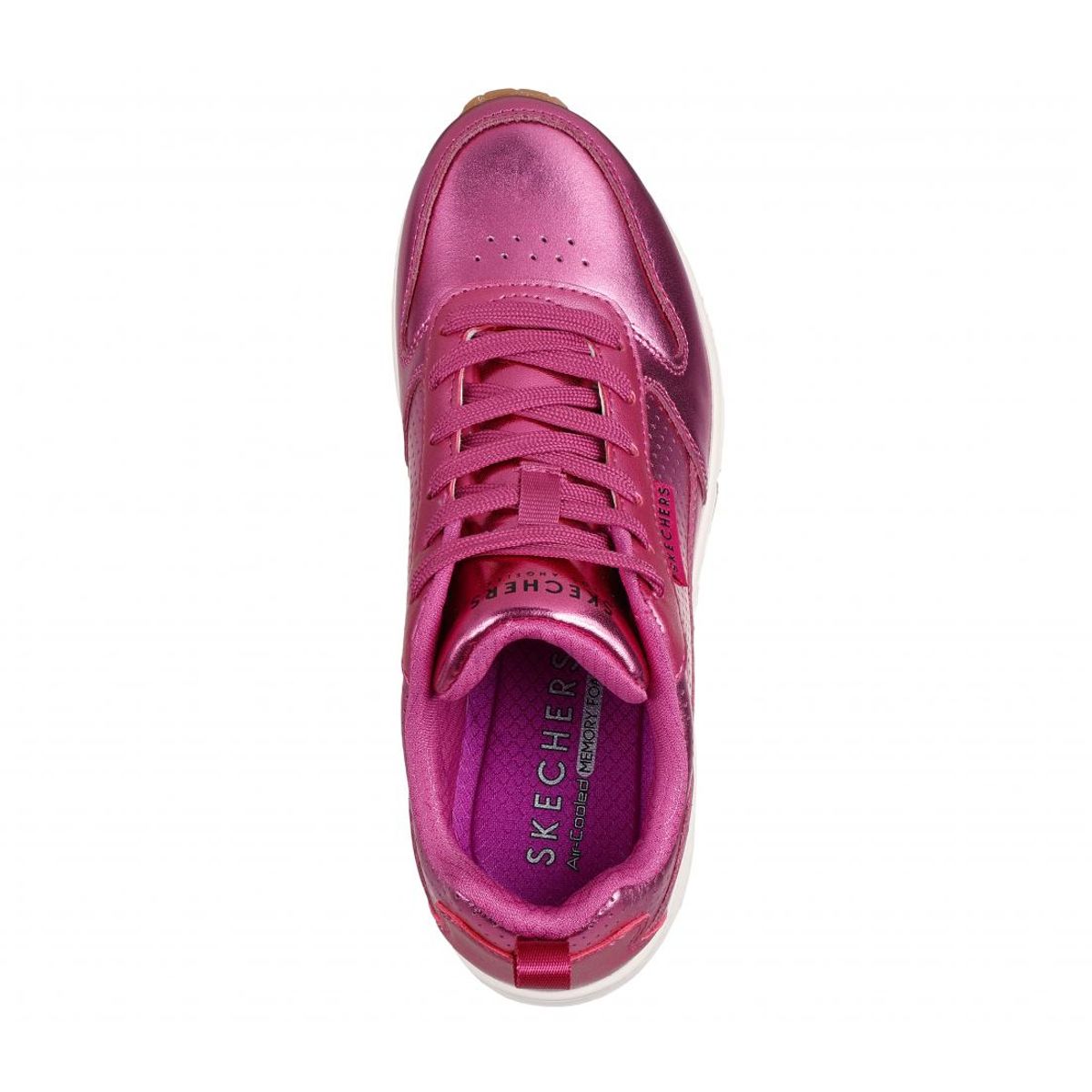SKECHERS - Zapatilla Mujer Uno Metallixs Magenta Skechers