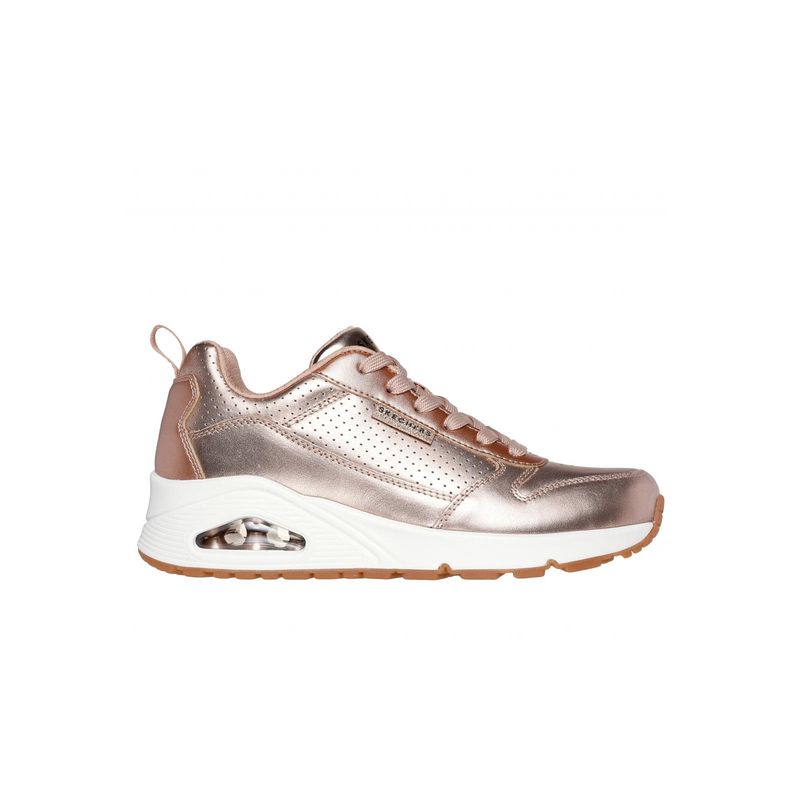 SKECHERS - Zapatilla Mujer Uno Metallixs Rose Gold Skechers