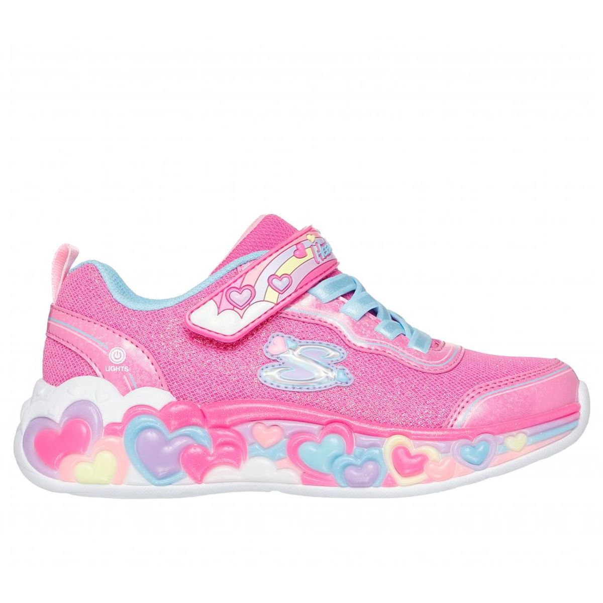 SKECHERS - Zapatilla Niña EternalHeartLights Ton Of Rosado LPT Skechers