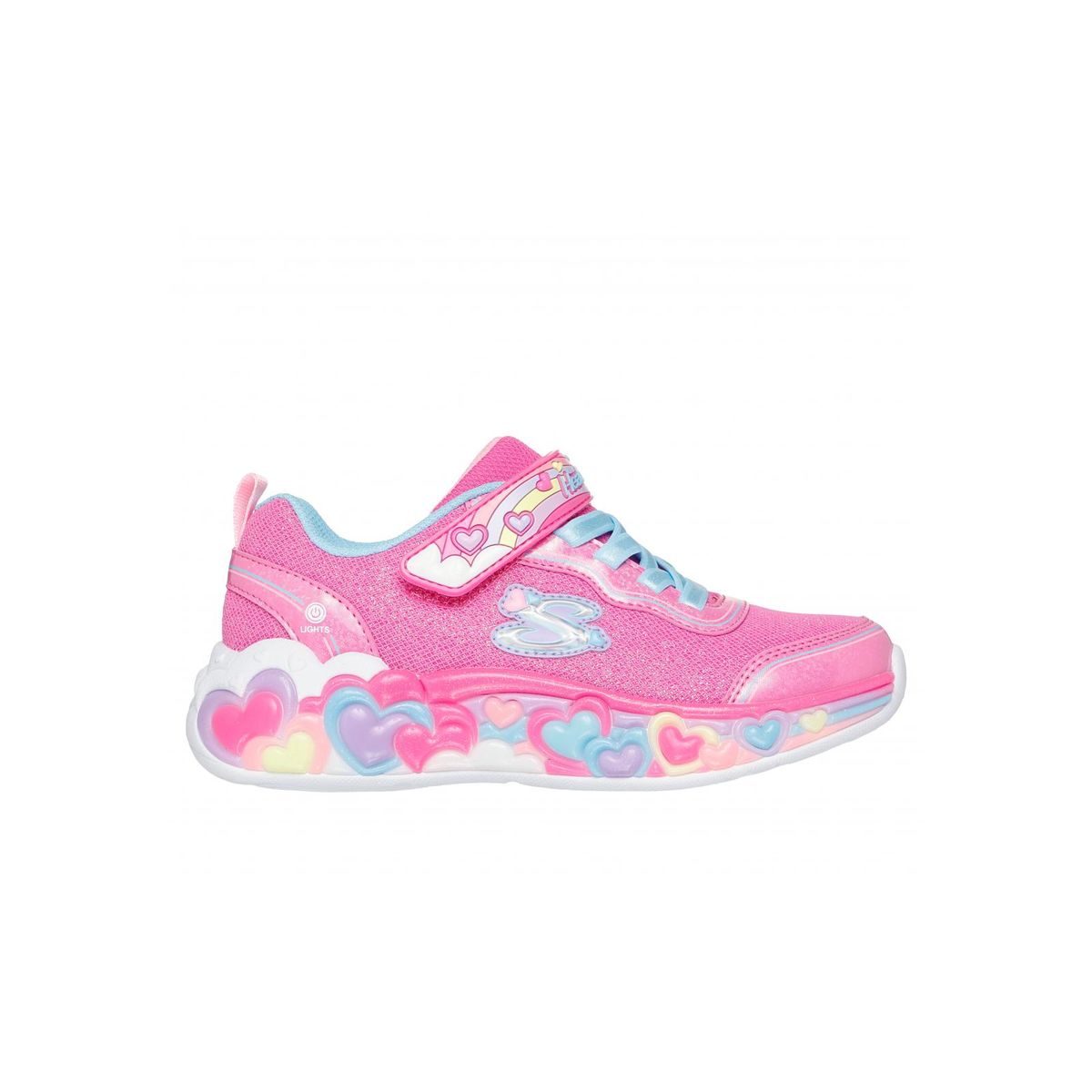 SKECHERS - Zapatilla Niña EternalHeartLights Ton Of Rosado LPT Skechers