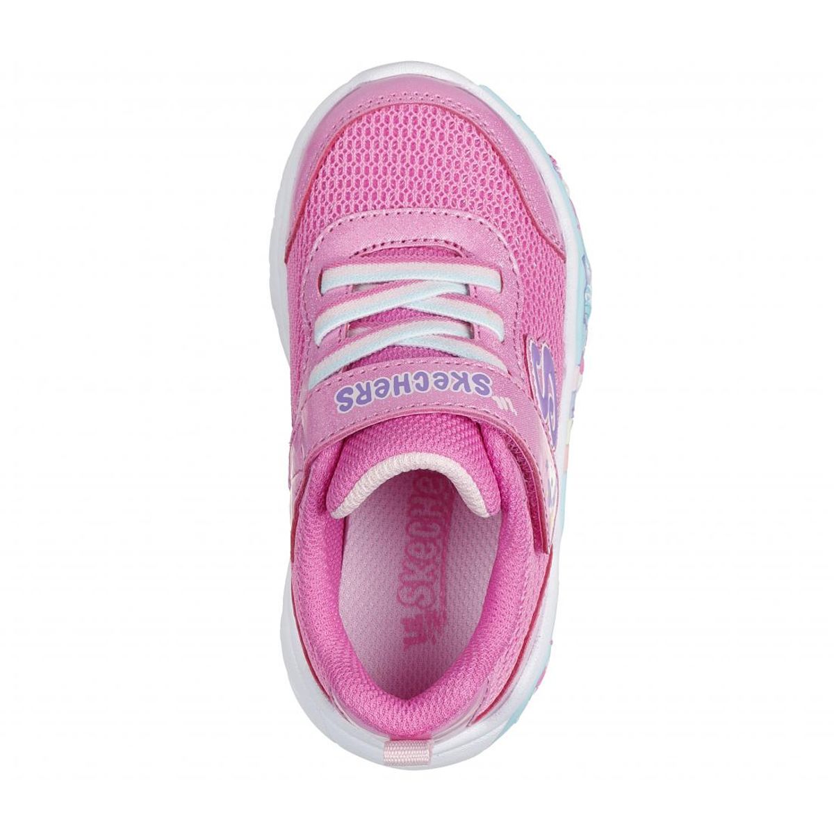 SKECHERS - Zapatilla Niña Play Scene Fun Squad Rosado MT Skechers.