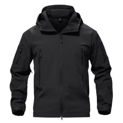 Imagen 2 del producto Chaqueta Softshell Tactica Militar Con Capucha Impermeable