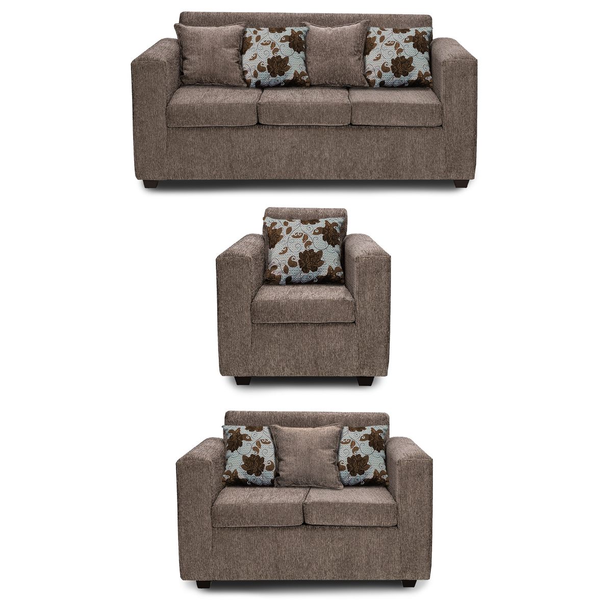 ADONIS LEUDH - Living 3+2+1 Ezeiza Chenille XL