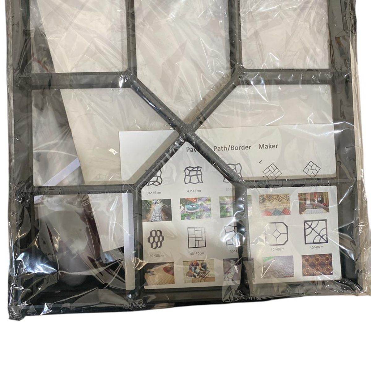 GENERICO - Molde De Cemento Para Camino Molde De Piso Sendero 71429