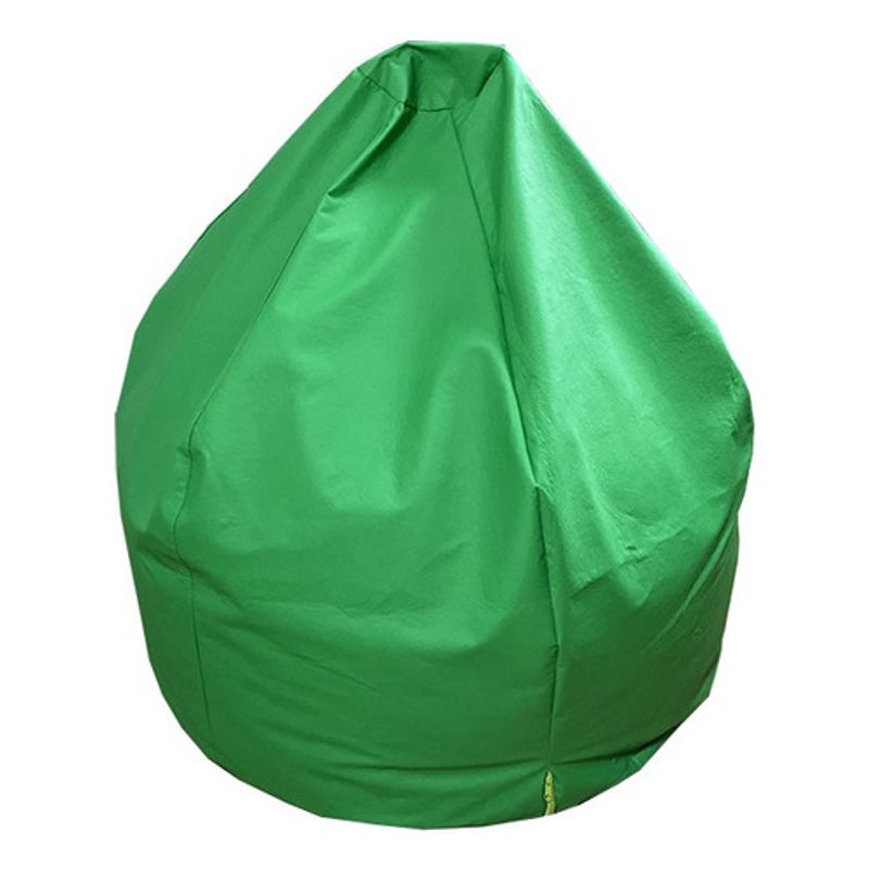 REHUCE - Puff eco cuero M - Verde
