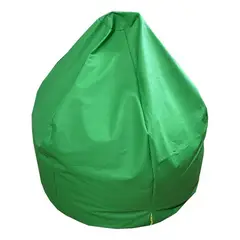 REHUCE - Puff eco cuero M - Verde