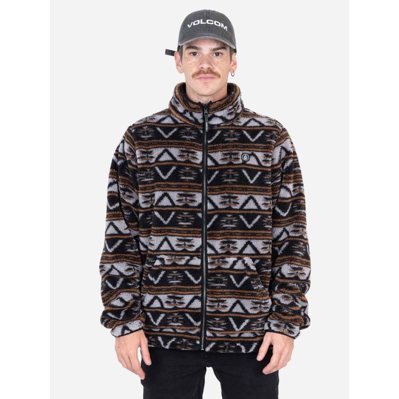 VOLCOM - Poleron Flow Multicolor Hombre Volcom - Multicolor