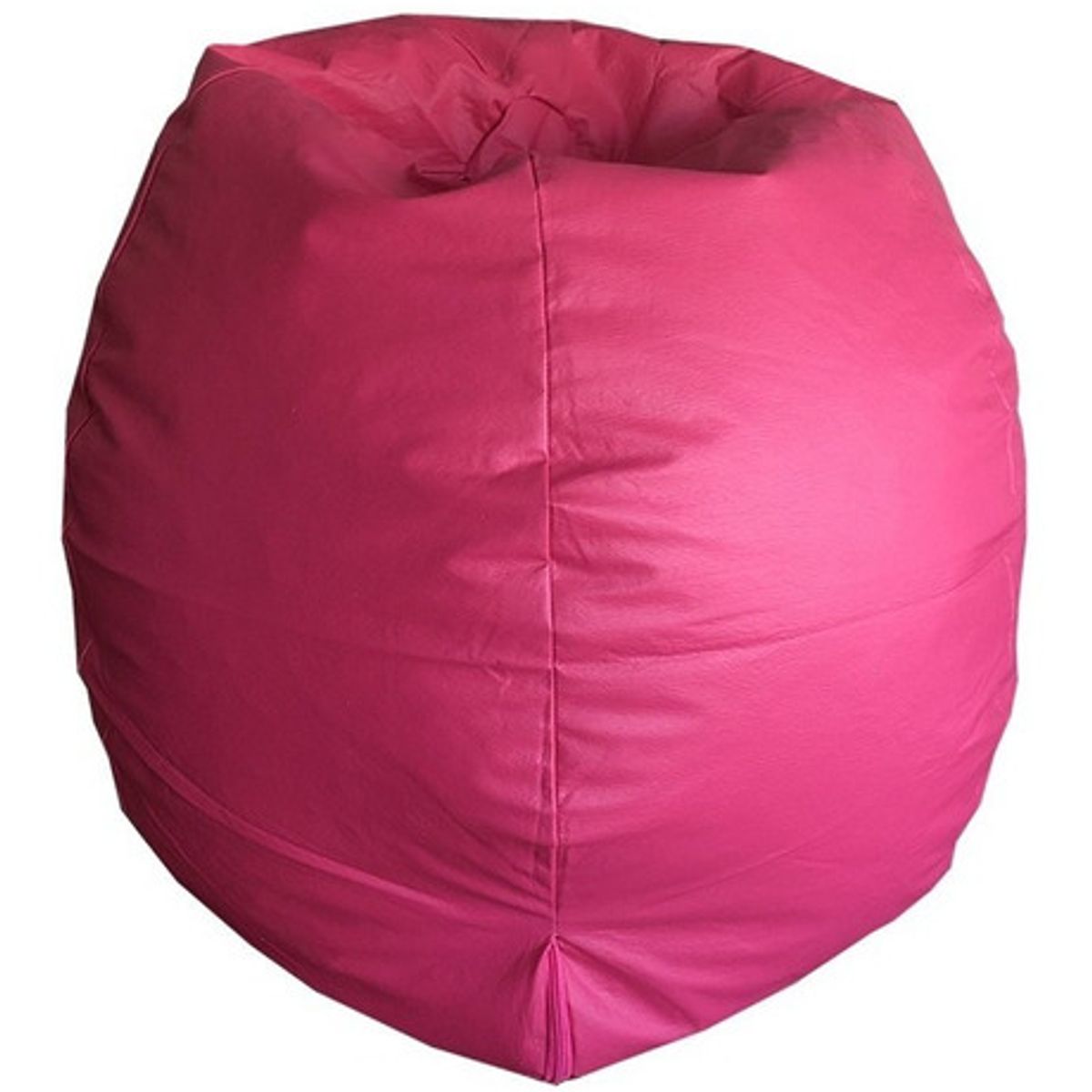REHUCE - Puff eco cuero M - Fucsia