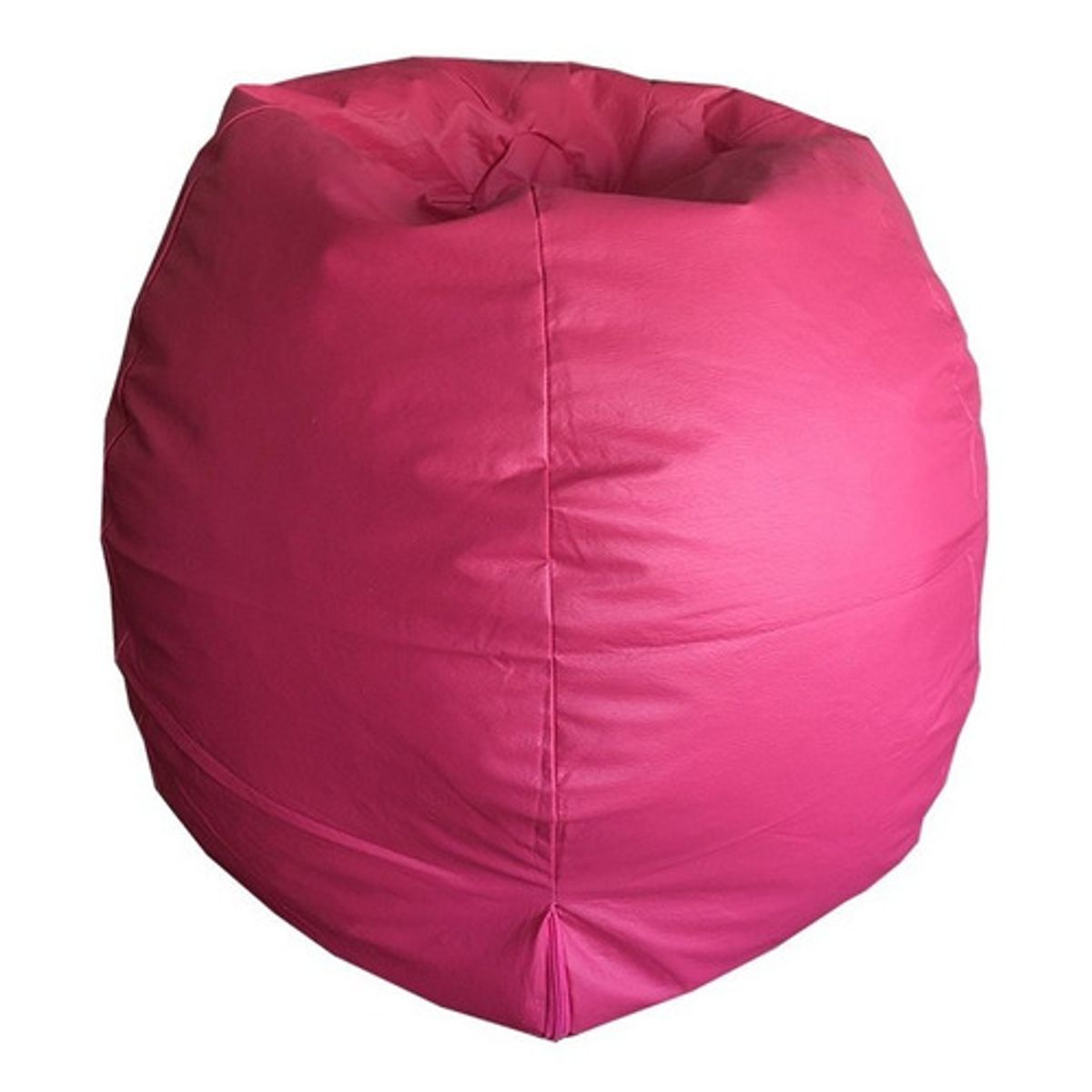 REHUCE - Puff eco cuero M - Fucsia